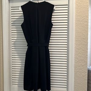 Little black V-dress